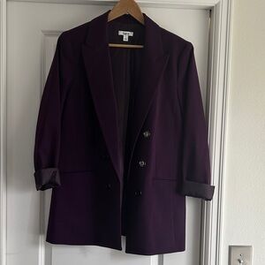 Bar 111 Rich Purple Women's oversized Blazer